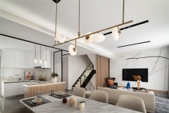 南京龙江小区125㎡现代简约装修｜鼓楼区25年房龄改善换房实景
